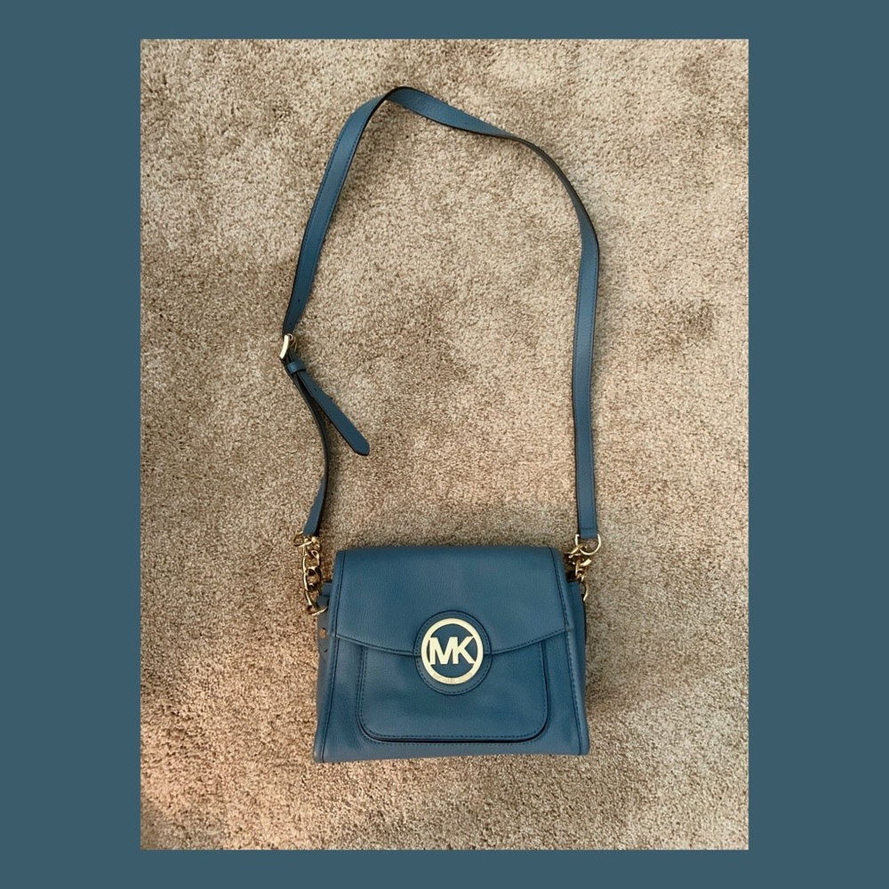 Michael Kors Blue Crossbody